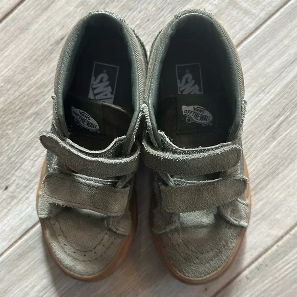 Vans Boys High Tops with Velcro - Picture 3 of 5